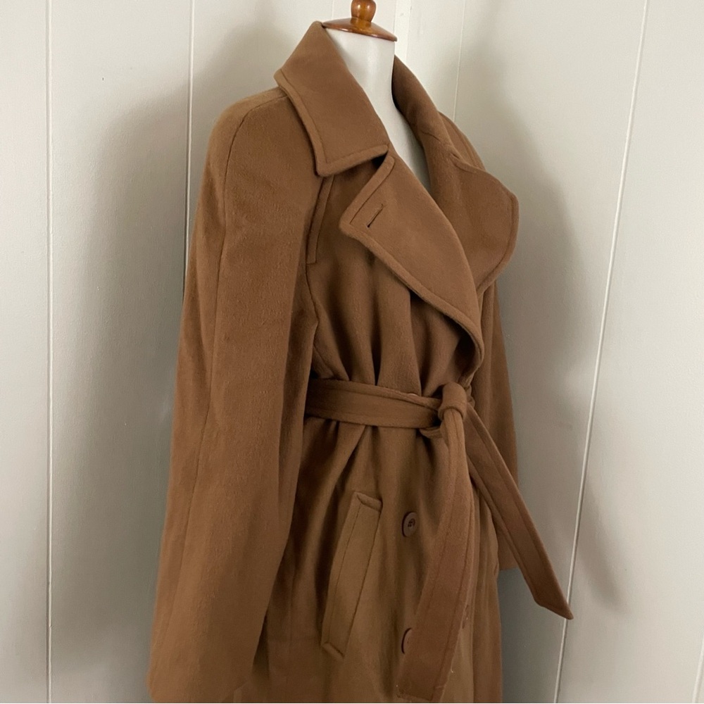 Vintage Brown Trench Coat - Picture 5 of 16